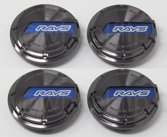 Gram Lights WR Center Cap (Blue/Black Chrome)