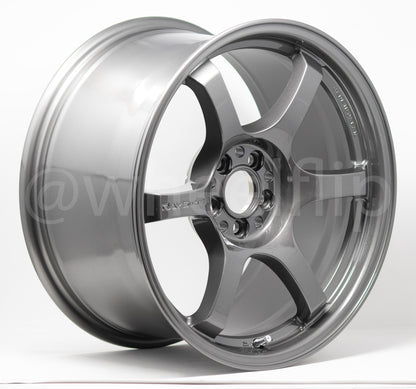 Gram Lights 57DR 17x9 +38 5x100 HS Gunmetallic (SET)