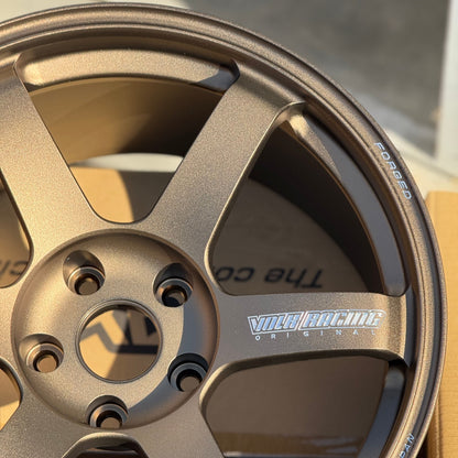 Volk Racing TE37 Saga S-Plus 18x10.5 +20 5x120 Bronze (SET)