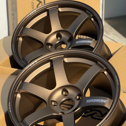 Volk Racing TE37 Saga S-Plus 18x9.5 +20, 18x10.5 +20 5x120 Bronze (SET)