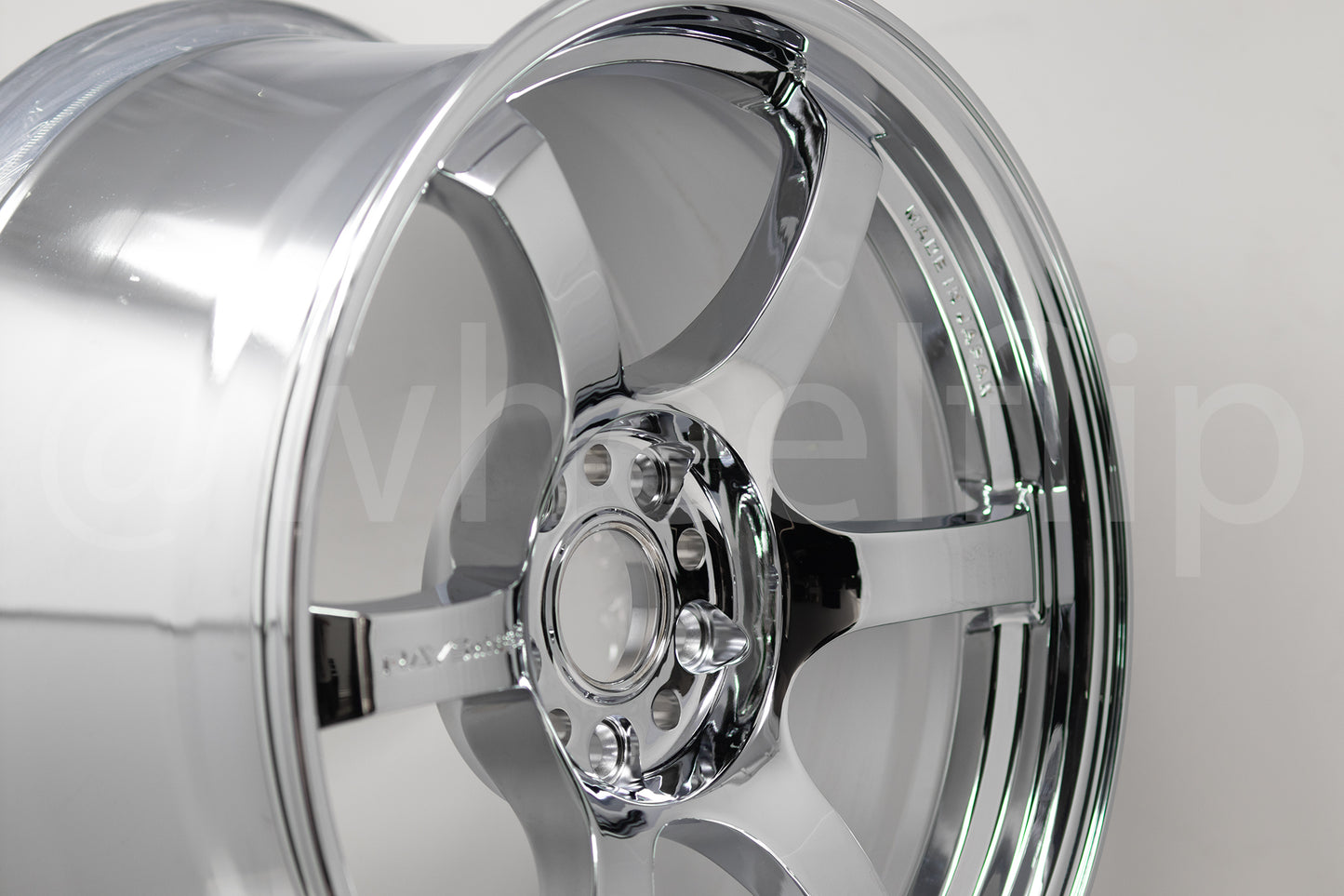 Rays Gram Lights 57DR 18x10.5 +12 5x114.3 Chrome Plating (PAIR)