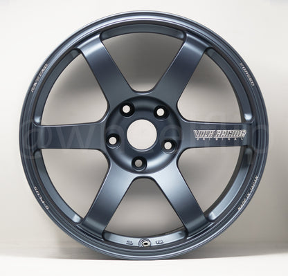 Volk Racing TE37 Saga S-Plus 18x9.5 +20 5x120 Matte Blue Gunmetal (SET)