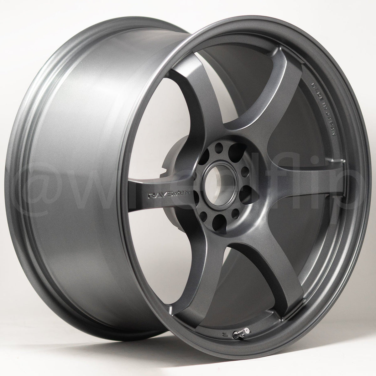 Gram Lights 57DR 18x9.5 +12 5x114.3 Gun Blue 2