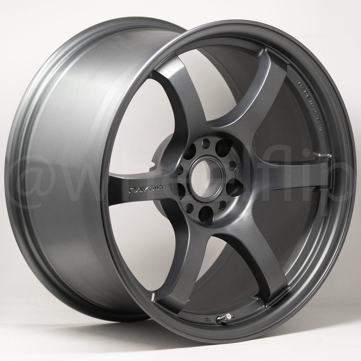 Gram Lights 57DR 18x9.5 +22 5x114.3 Gun Blue 2