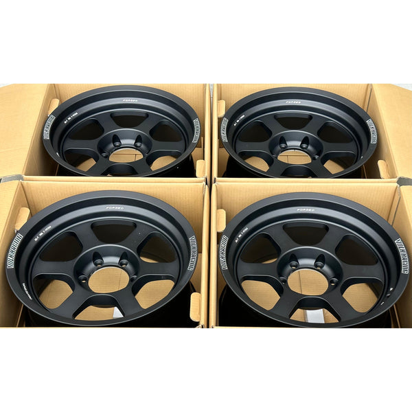 Volk Racing TE37XT M-Spec 18x9 +0 6x139.7 Blast Black (SET
