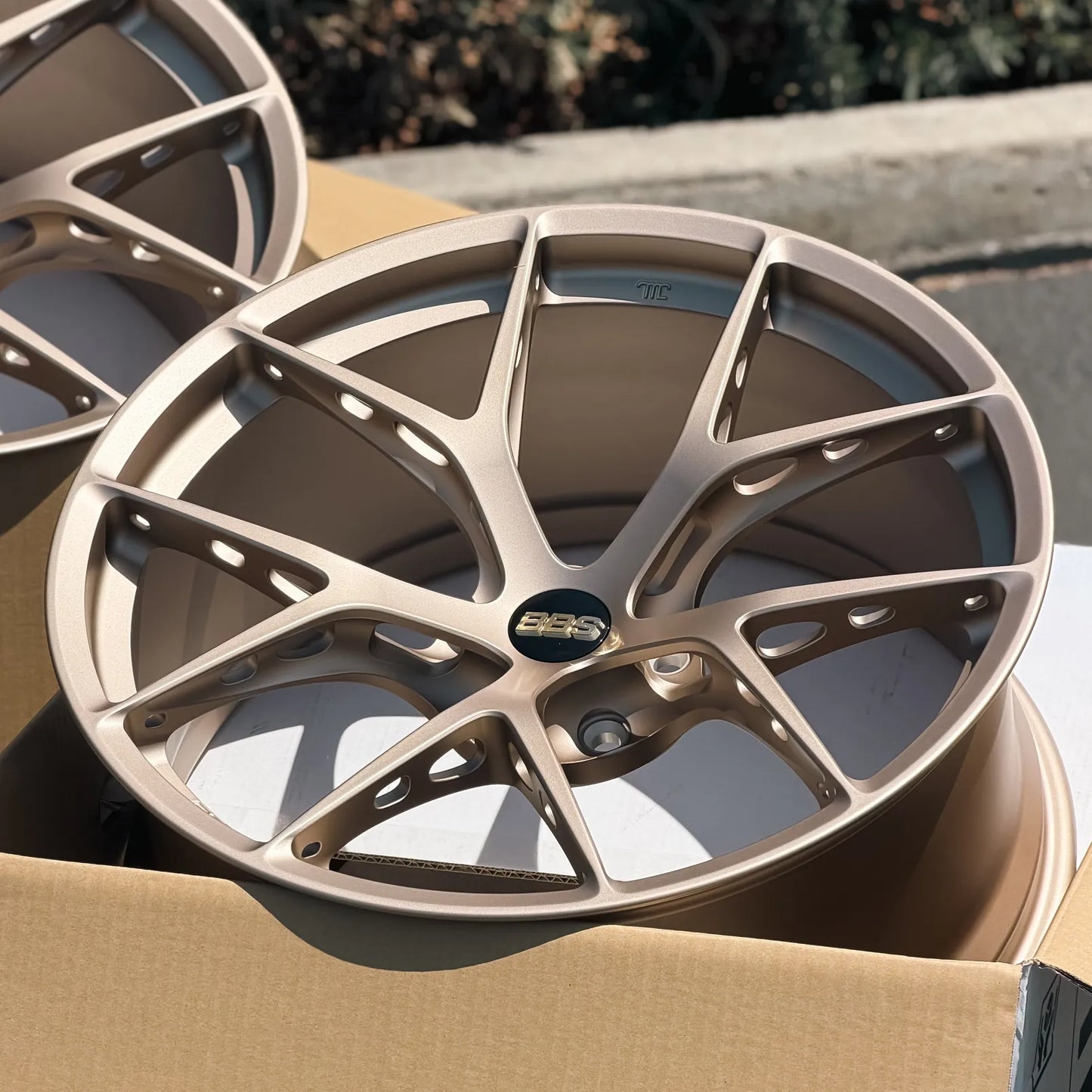 BBS FI-R Evo 20x9.5 +10, 20x10.5 +15 5x112 Citrine Gold (SET)