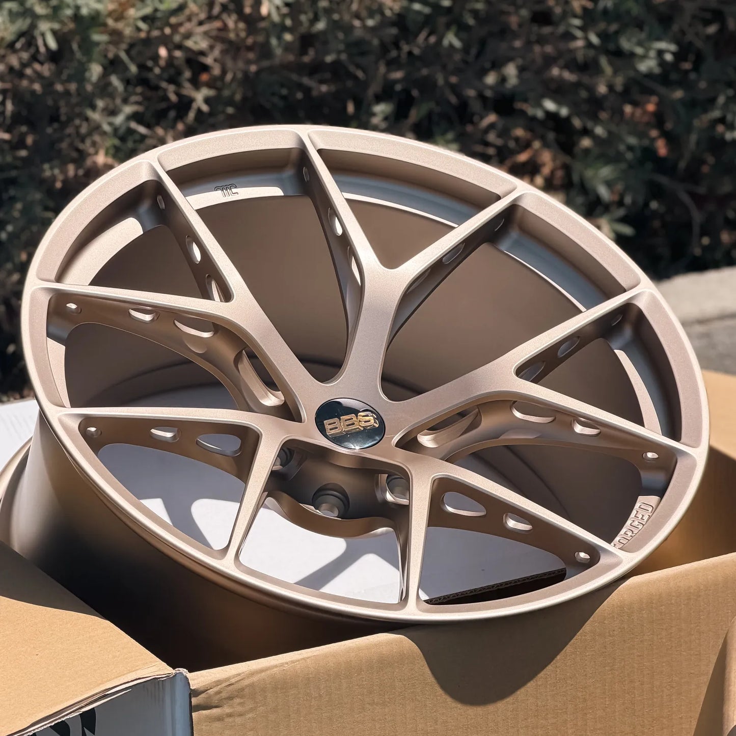 BBS FI-R Evo 20x9.5 +10, 20x10.5 +15 5x112 Citrine Gold (SET)