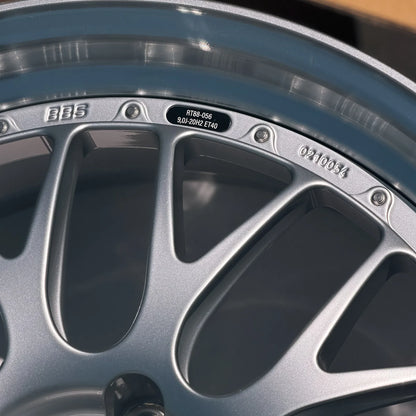 BBS RT88 20x9 +40, 21x12 +62 5x130 Silver (SET)