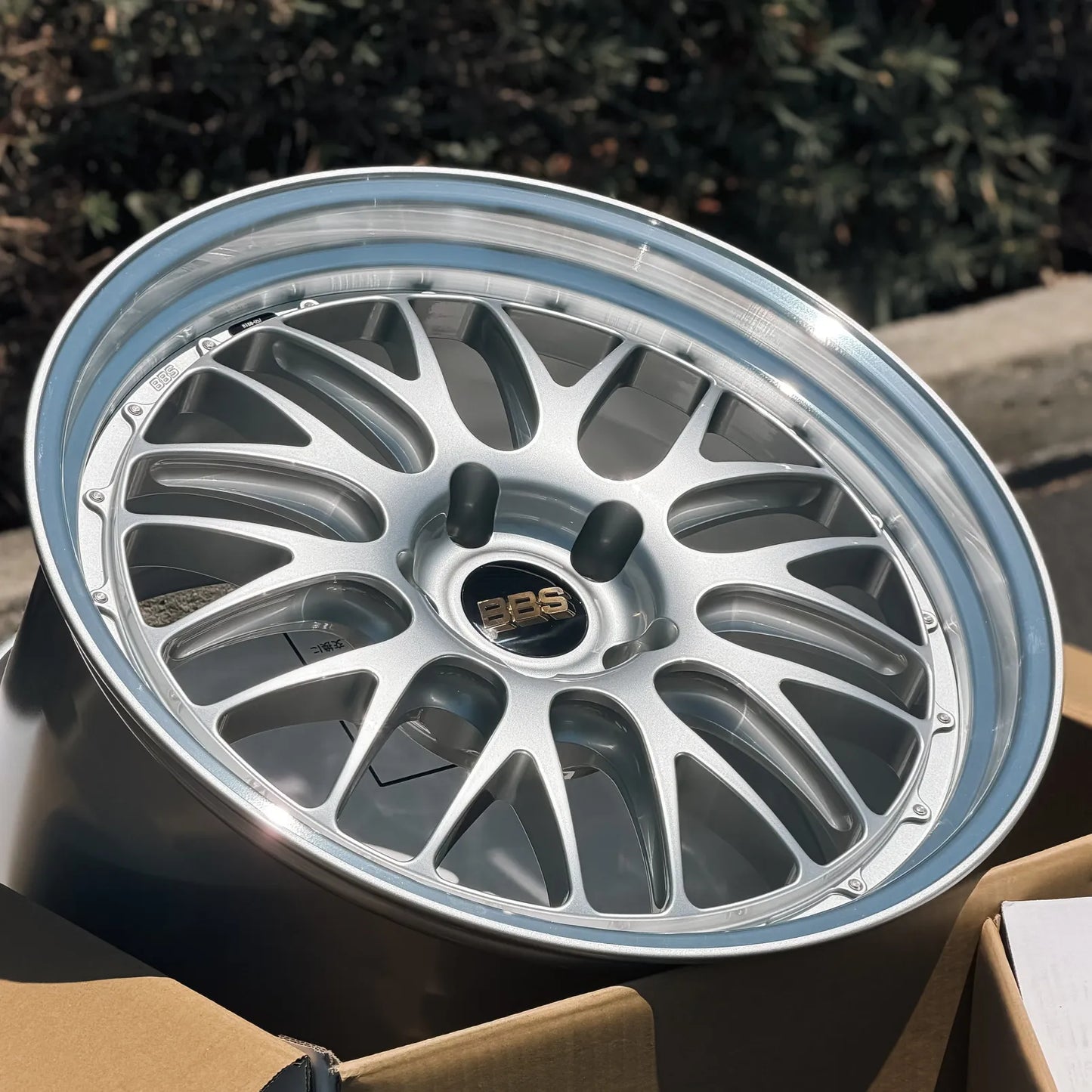 BBS RT88 20x9 +40, 21x12 +62 5x130 Silver (SET)