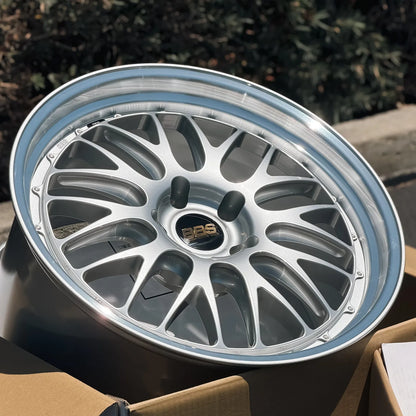 BBS RT88 20x9 +40, 21x12 +62 5x130 Silver (SET)