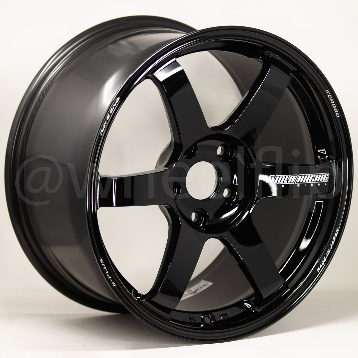 Volk Racing TE37 Saga S-Plus 18x9.5 +45 5x120 Black (SET)