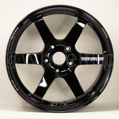 Volk Racing TE37 Saga S-Plus 18x9.5 +45 5x120 Black (SET)