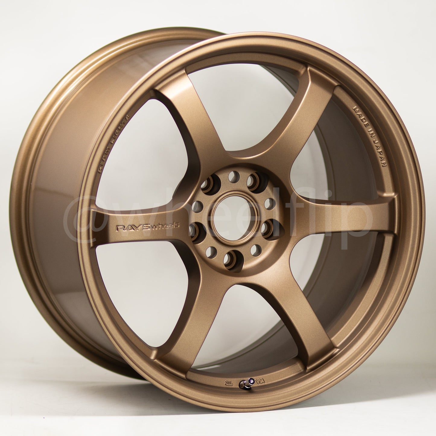 Gram Lights 57DR 19x9.5 +35 5x114.3 Bronze 2-WheelFlip