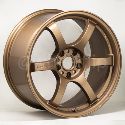 Gram Lights 57DR 18x9.5 +38 5x114.3 Bronze 2 (SET)