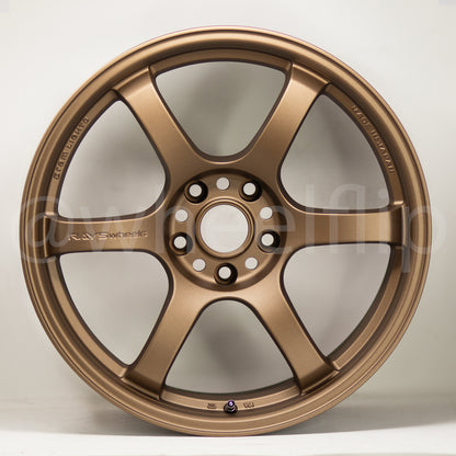 Gram Lights 57DR 18x9.5 +38 5x114.3 Bronze 2 (SET)