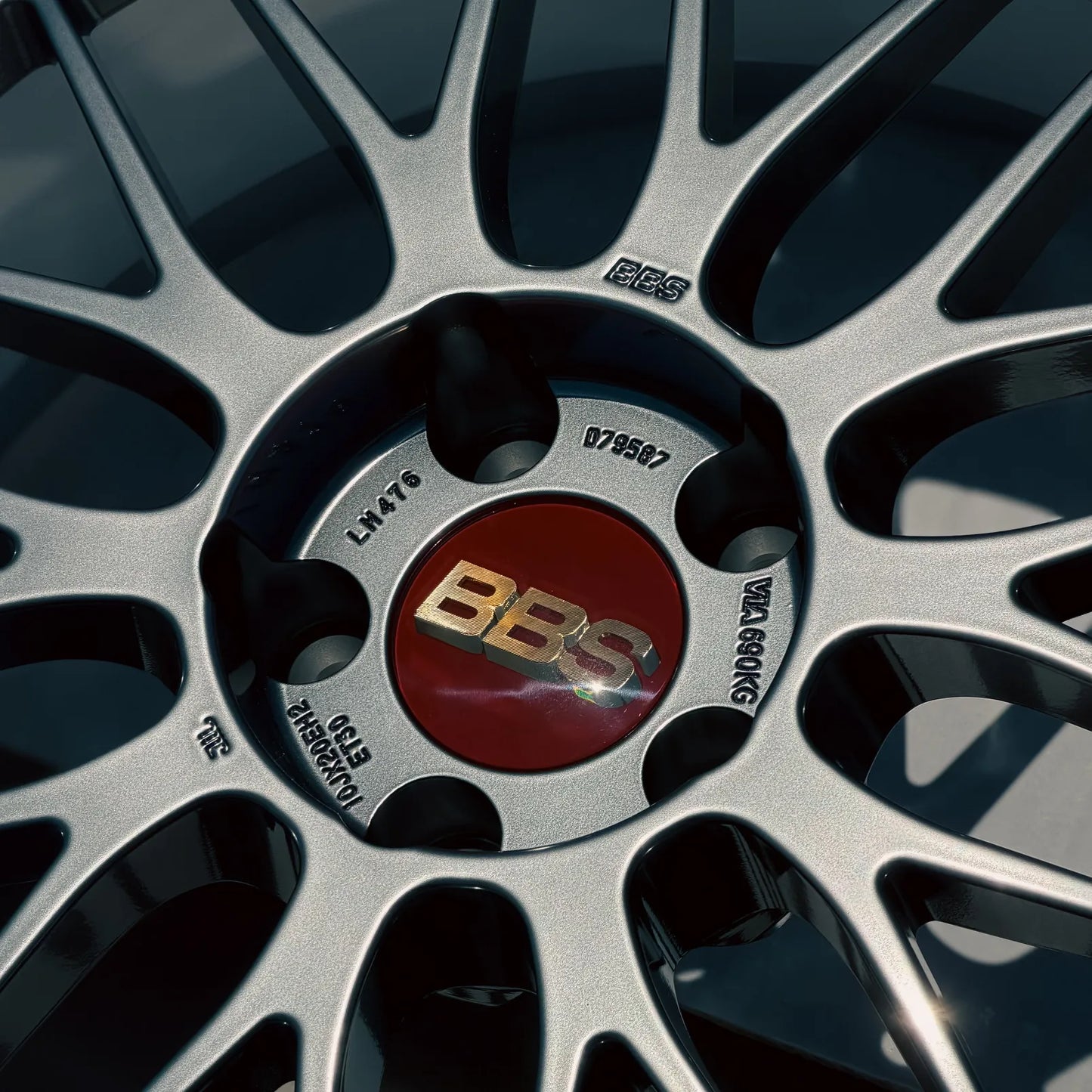 BBS LM 20x10 +30, 20x11 +10 5x114.3 Diamond Black (SET)