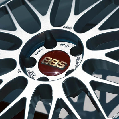 BBS LM 20x9.5 +8, 20x10.5 +15 5x112 Diamond Silver (SET)