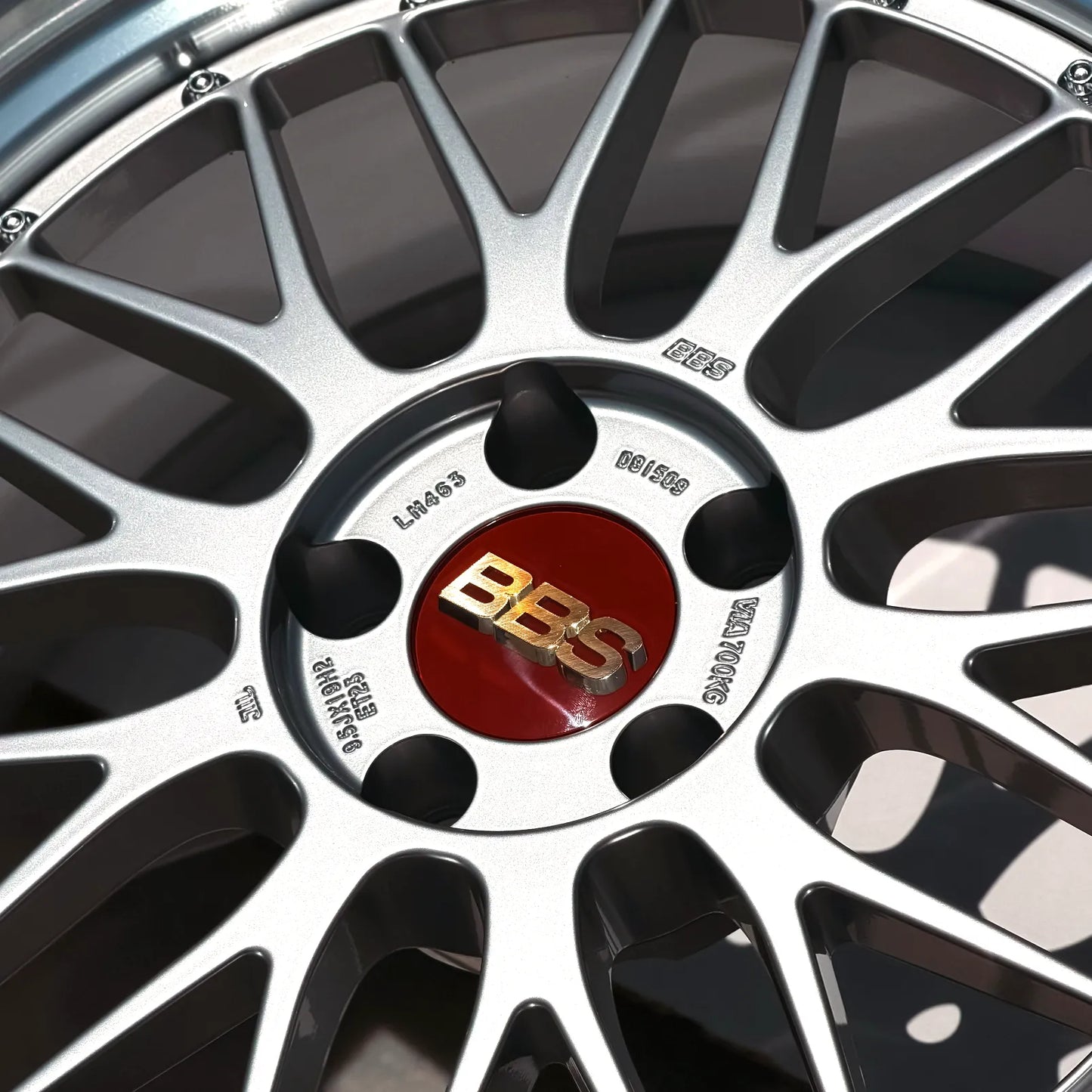 BBS LM 19x9.5 +23, 19x11 +35 5x112 Diamond Silver (SET)
