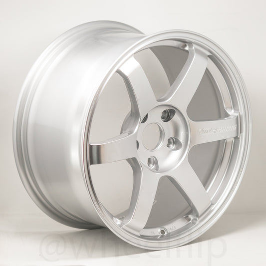 Volk Racing TE37 Saga S-Plus 18x9.5 +45 5x120 Diamond Silver (SET)