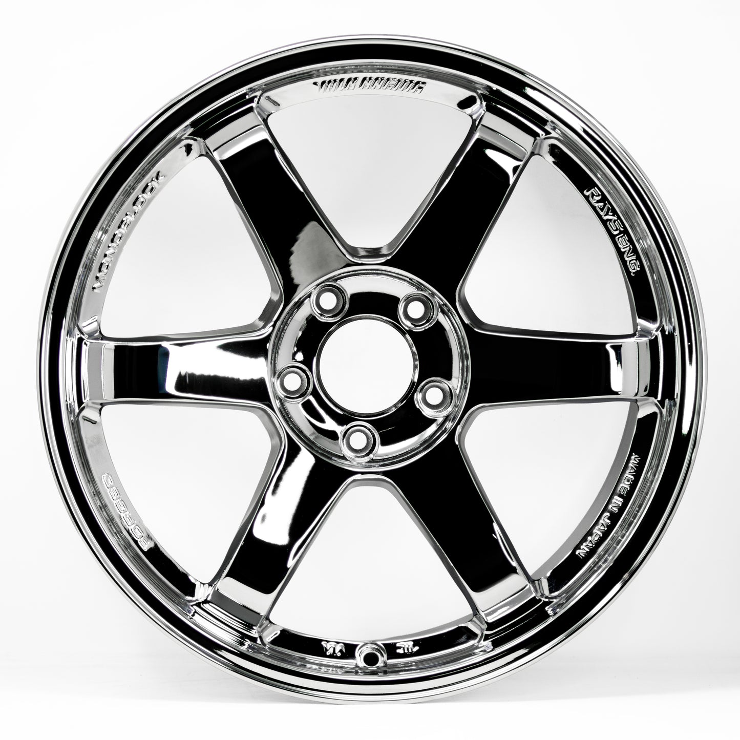 Volk Racing TE37SL 18x10 +40 5x114.3 Chrome Plating (SET)