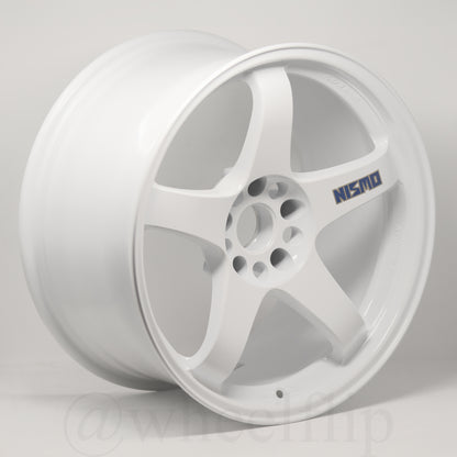 Nismo LMGT4 40th Anniversary Limited 18x9.5 +12 5x114.3 White (SET)