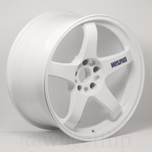Nismo LMGT4 40th Anniversary Limited 18x9.5 +12 5x114.3 White (SET)