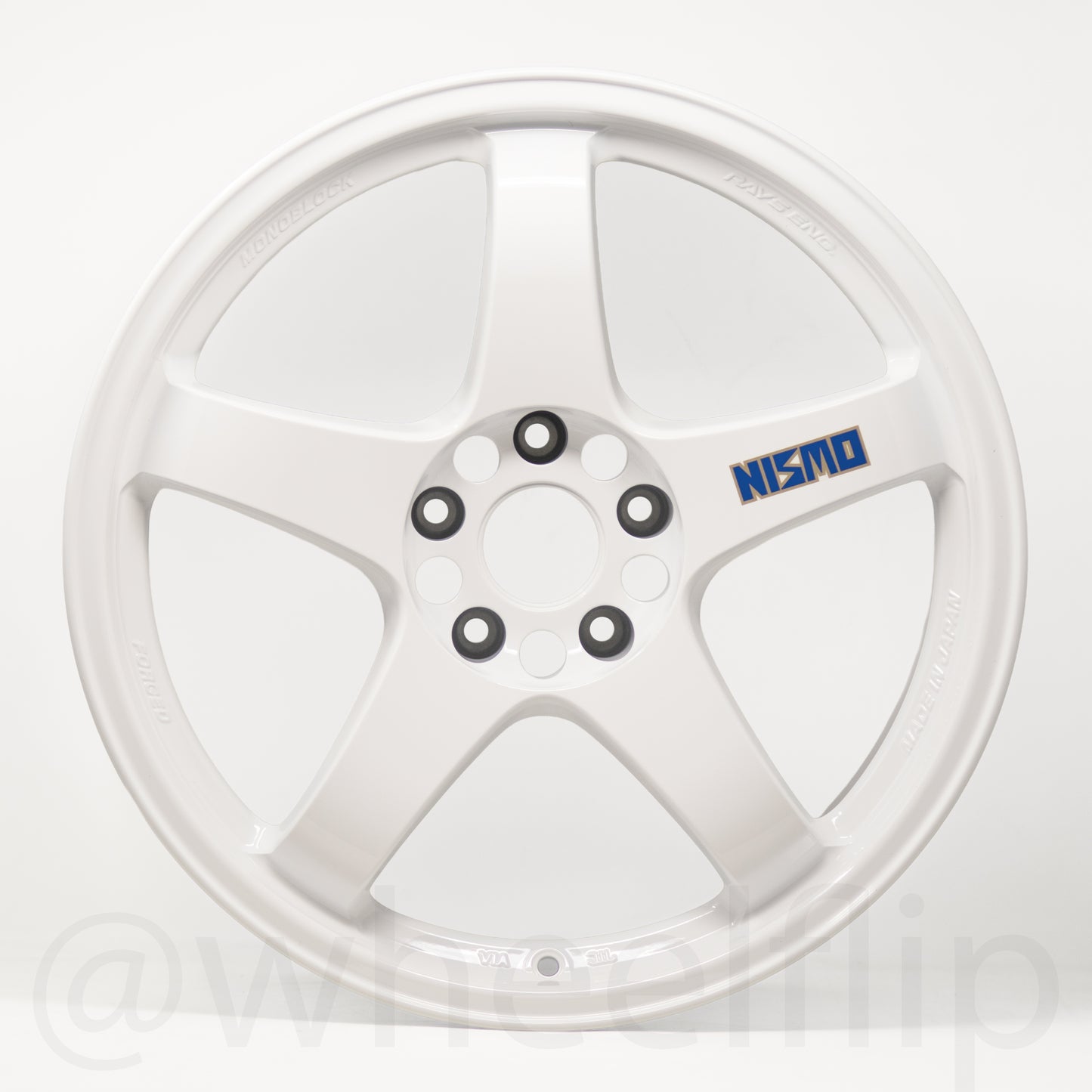 Nismo LMGT4 40th Anniversary Limited 18x9.5 +12 5x114.3 White (SET)