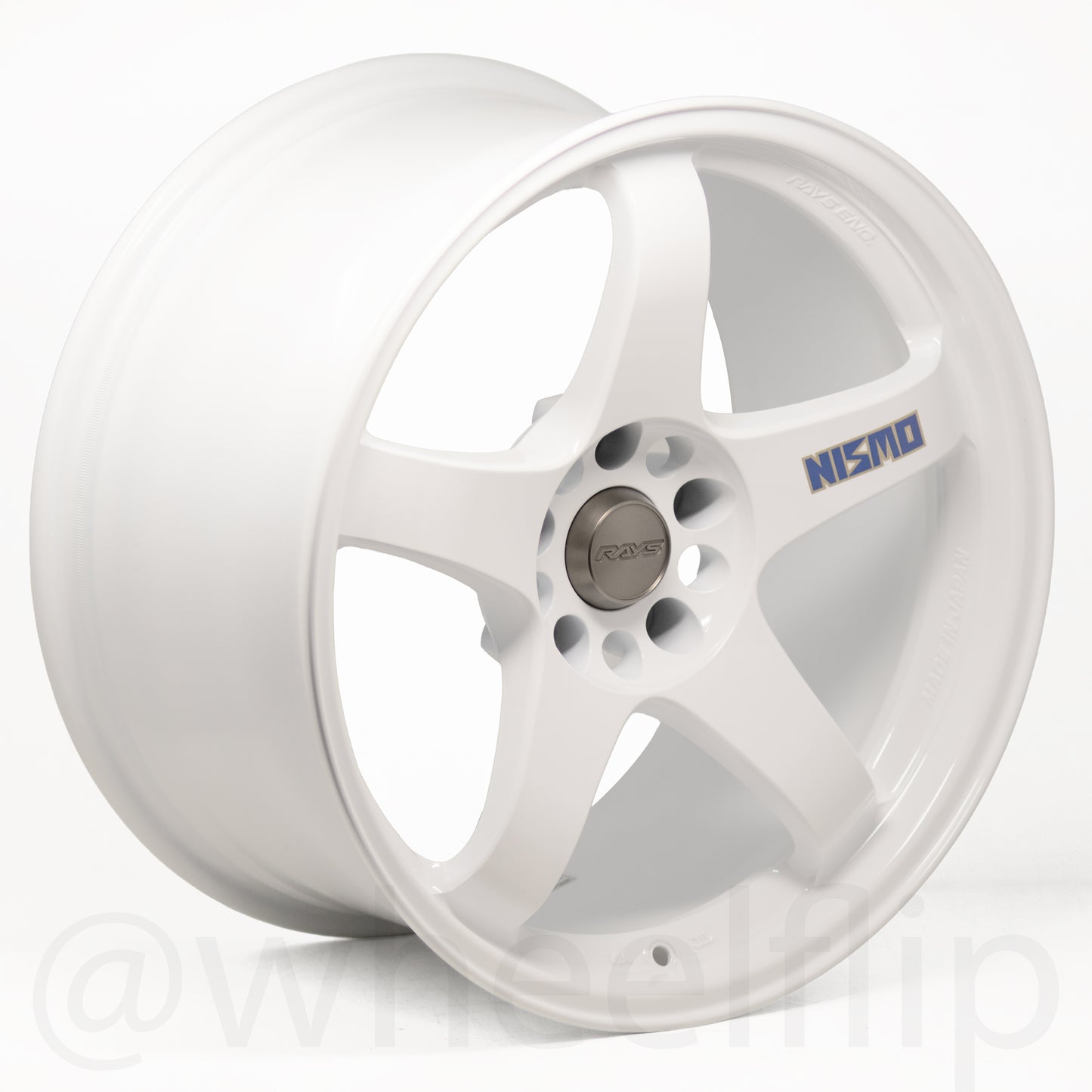 Nismo LMGT4 40th Anniversary Limited 18x9.5 +12 5x114.3 White (SET)