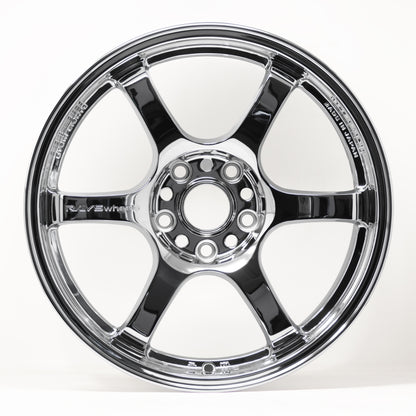 Gram Lights 57DR 17x9 +38 5x114.3 Chrome Plating (SET)