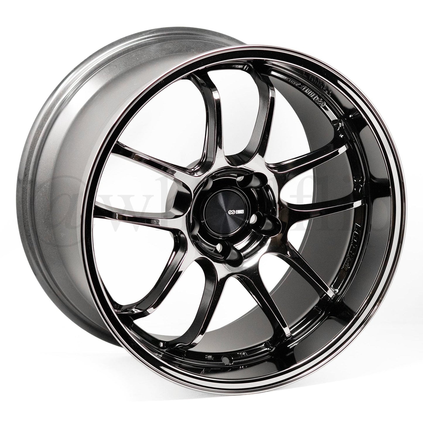 Enkei PF01EVO 18x9.5 +22, 18x10.5 +22 5x114.3 SBK (SET)