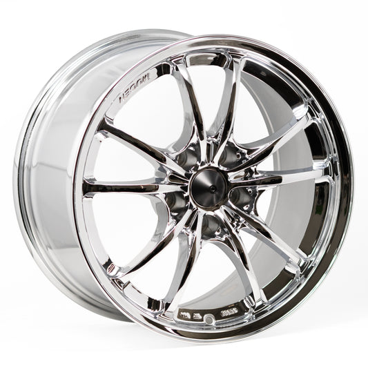 Mugen MC10 17x9 +38 5x114.3 Chrome Plating (SET)
