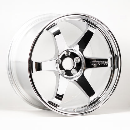 Volk Racing TE37 Saga S-Plus 20x10 +30, 20x12 +20 5x114.3 Chrome Plating (SET)