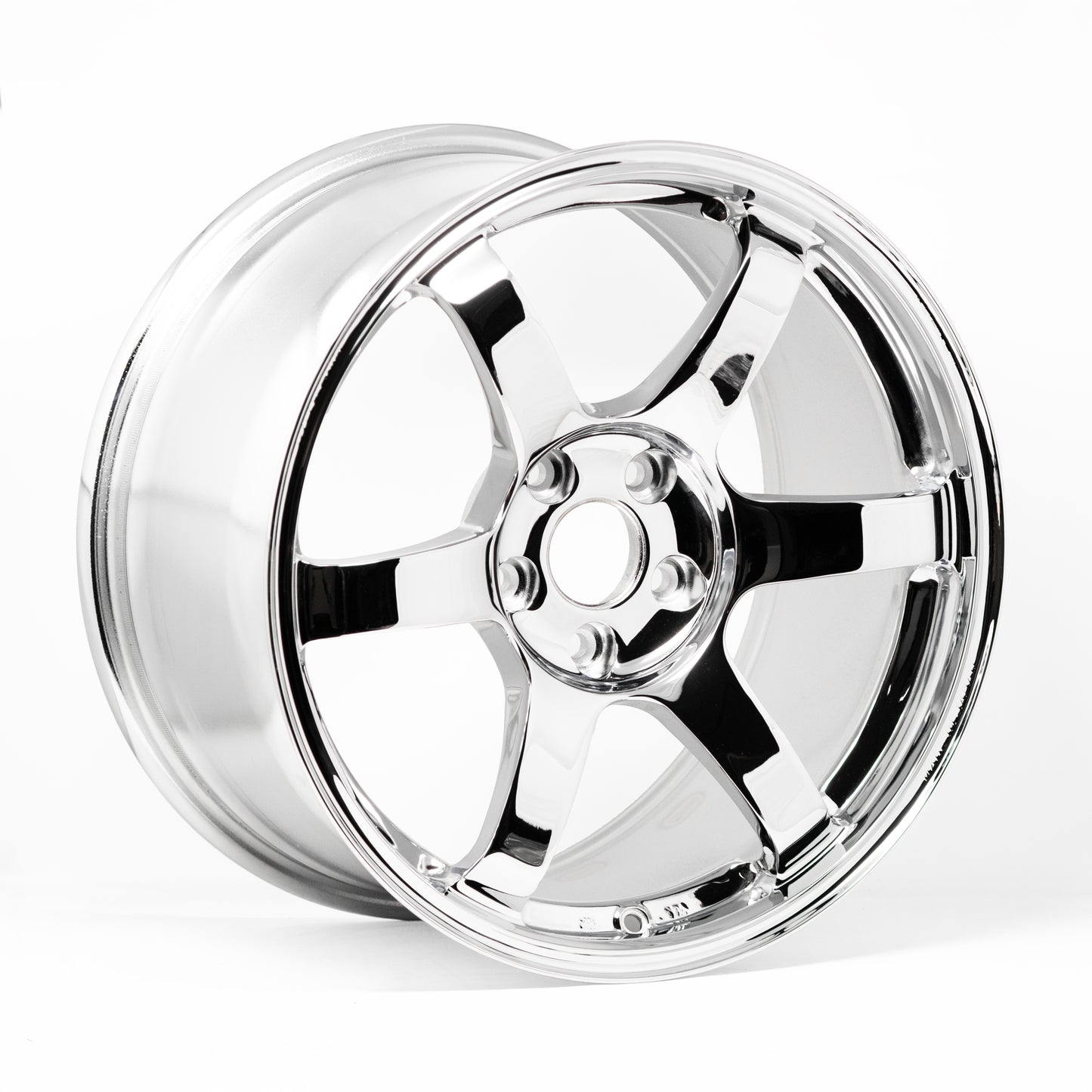 Volk Racing TE37 Saga SL M-Spec 18x9.5 +39 5x114.3 Chrome Plating (SET)