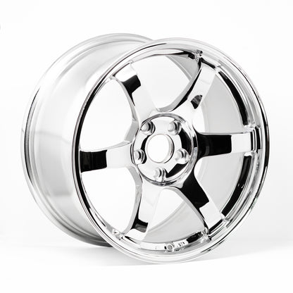 Volk Racing TE37 Saga SL M-Spec 18x9.5 +39 5x114.3 Chrome Plating (SET)