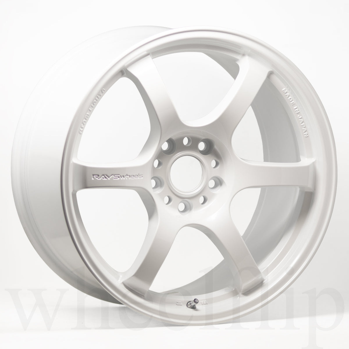 Gram Lights 57DR 18x9.5 +38 5x114.3 Ceramic Pearl White (SET)