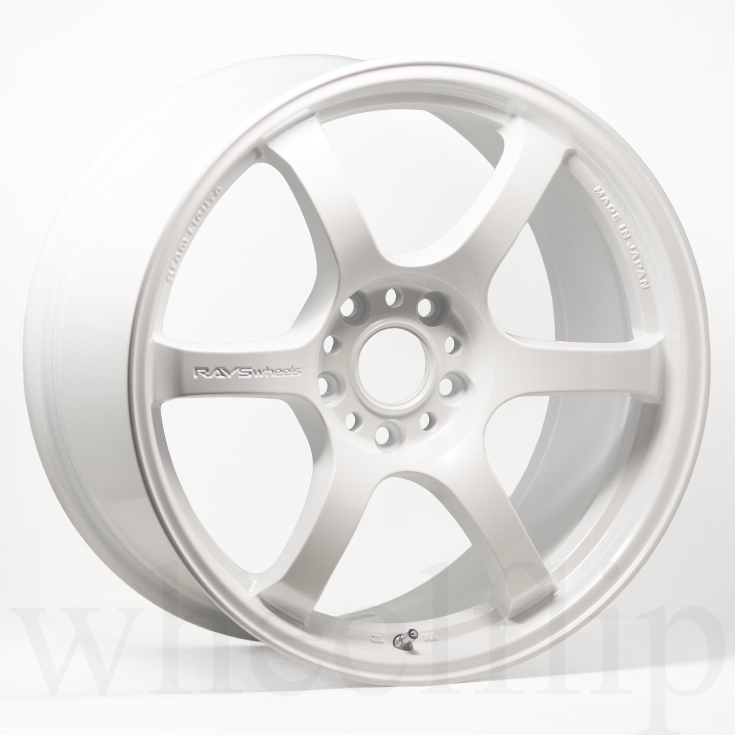 Gram Lights 57DR 18x9.5 +38 5x114.3 Ceramic Pearl White (SET)