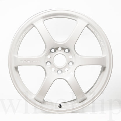 Gram Lights 57DR 18x9.5 +38 5x114.3 Ceramic Pearl White (SET)