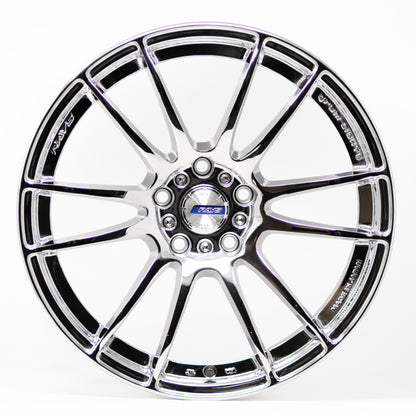 Gram Lights 57Xtreme Spec-D 18x9.5 +38 5x114.3 Chrome Plating (SET)