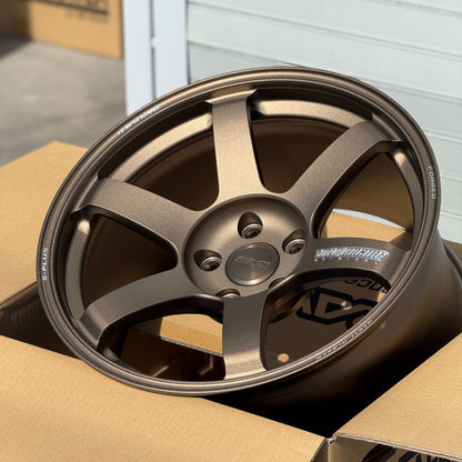 Volk Racing TE37 Saga S-Plus 18x9.5 +22 5x114.3 Bronze (SET)