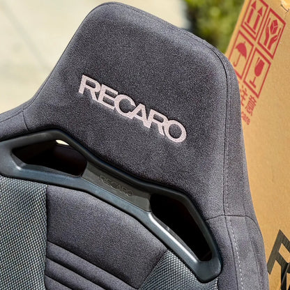 Recaro SR-S BK100 Sport Seat - Kamui Black x Brilliant Mesh Silver