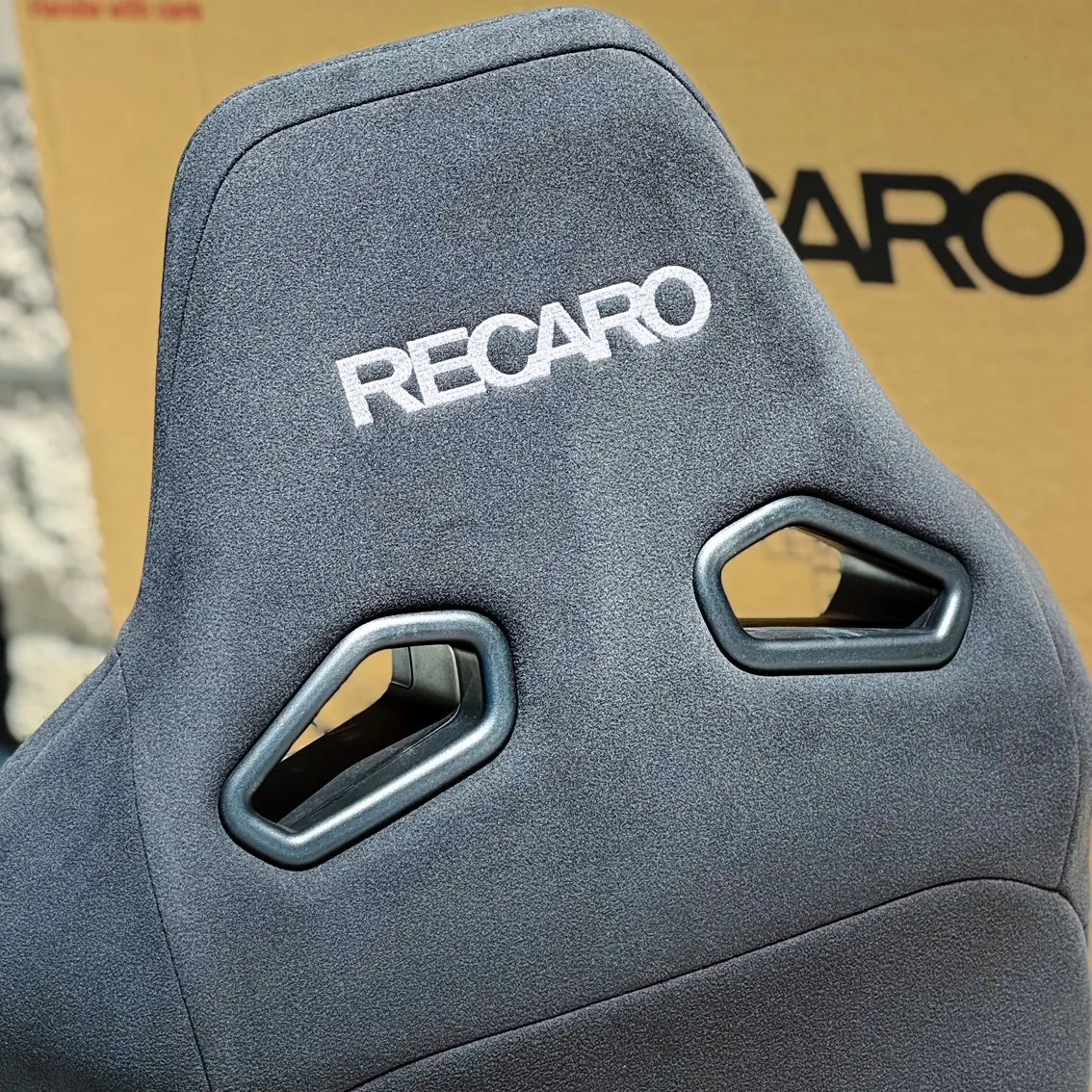 Recaro SR-S BK100 Sport Seat - Kamui Black x Brilliant Mesh Silver