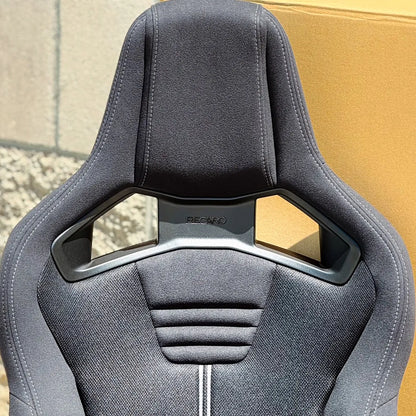 Recaro Sportster GK100H / AM190 Seats Kamui Black / Black Mesh With Heat Left/Right (PAIR)
