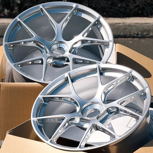 BBS FI-R Evo 20x9.5 +44, 21x12 +45 CL Diamond Silver (SET)