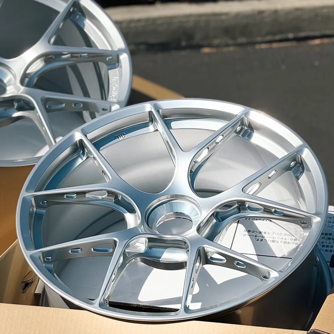 BBS FI-R Evo 20x9.5 +44, 21x12 +45 CL Diamond Silver (SET)
