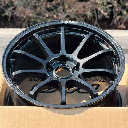Gram Lights 57NR Glass Black | 18x9.5" +38mm | 5x114.3mm Wheel