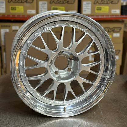 BBS E88 18x10 +21, 18x11 +34 5x120 Silver (SET)