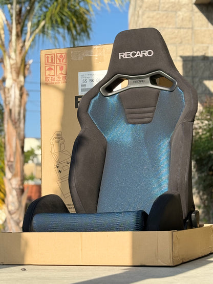 Recaro SR-S BK100 Sport Seat - Blue / Black