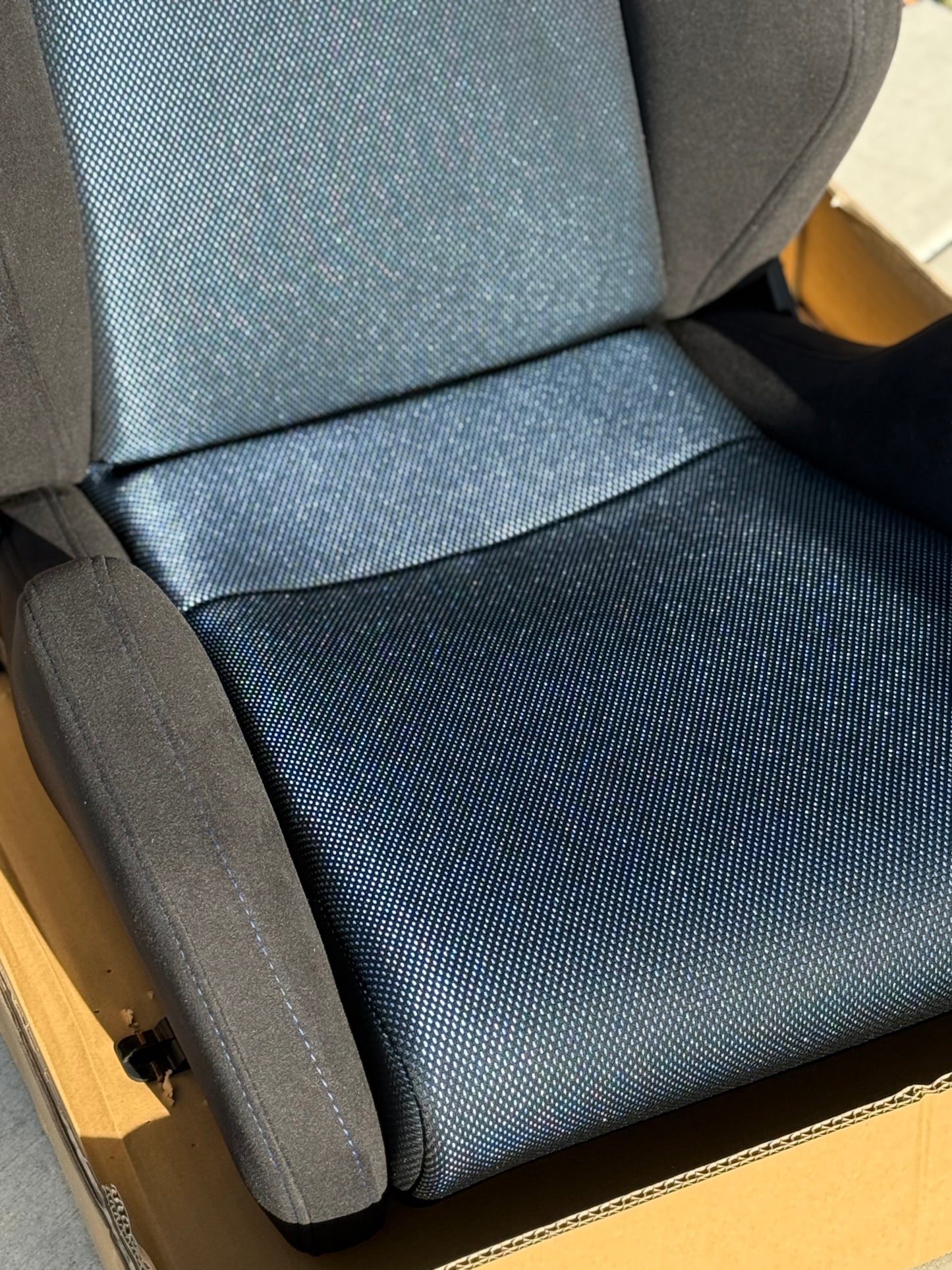 Recaro SR-S BK100 Sport Seat - Blue / Black