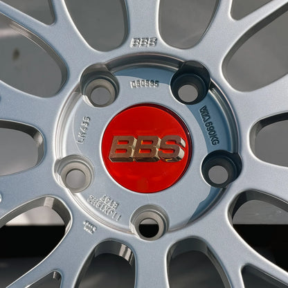 BBS LM 19x10 +25, 19x11 +37 5x120 Diamond Silver (SET)