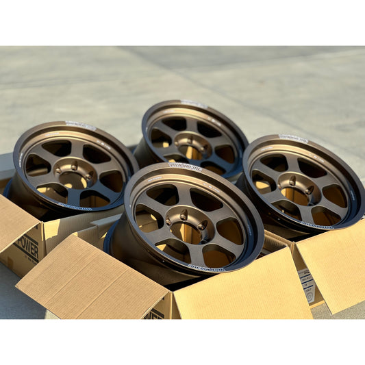 Volk Racing TE37XT M-Spec 18x9 +15 6x139.7 Bronze (SET)